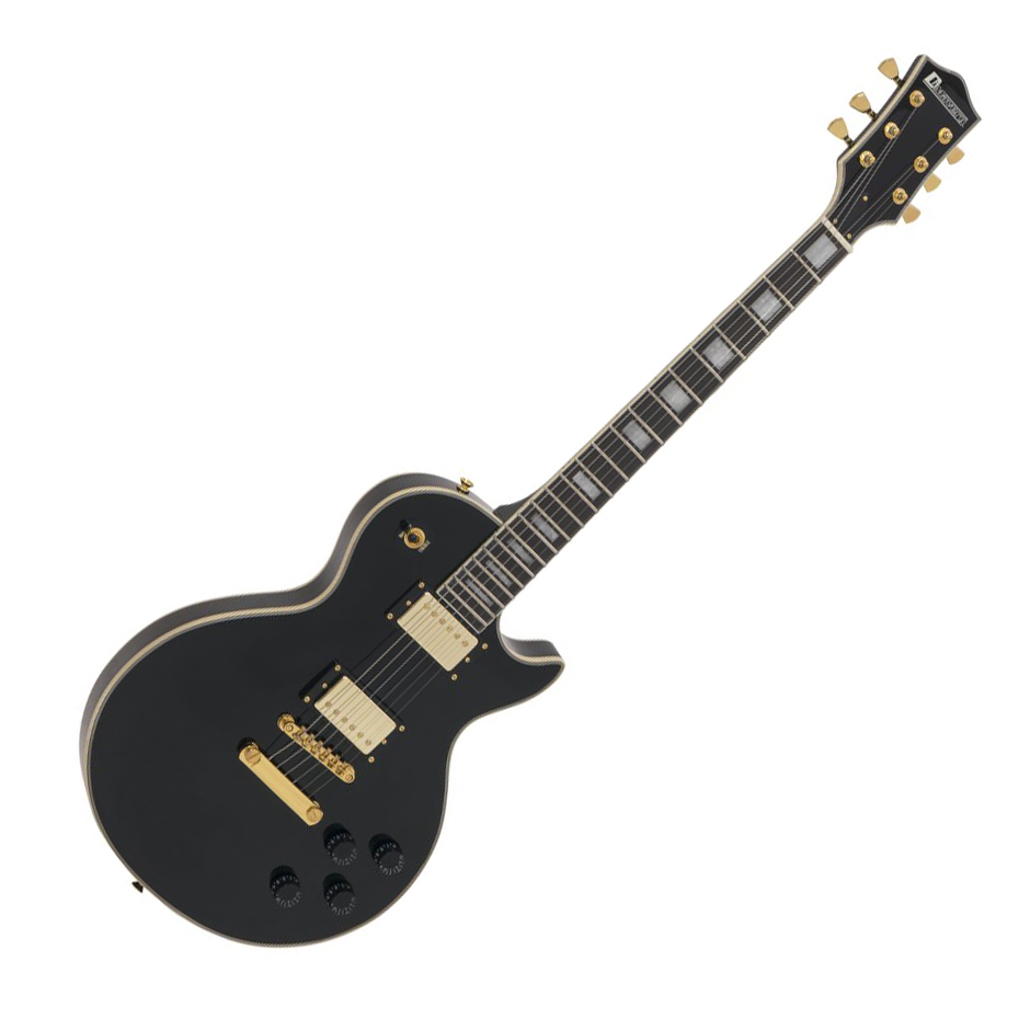 Dimavery LP-530 elektrická kytara, černo-zlatá | Obrázok 1 | eplay.sk