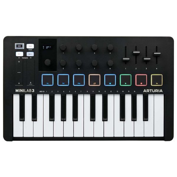 Arturia MiniLab 3 Black | Obrázok 1 | eplay.sk