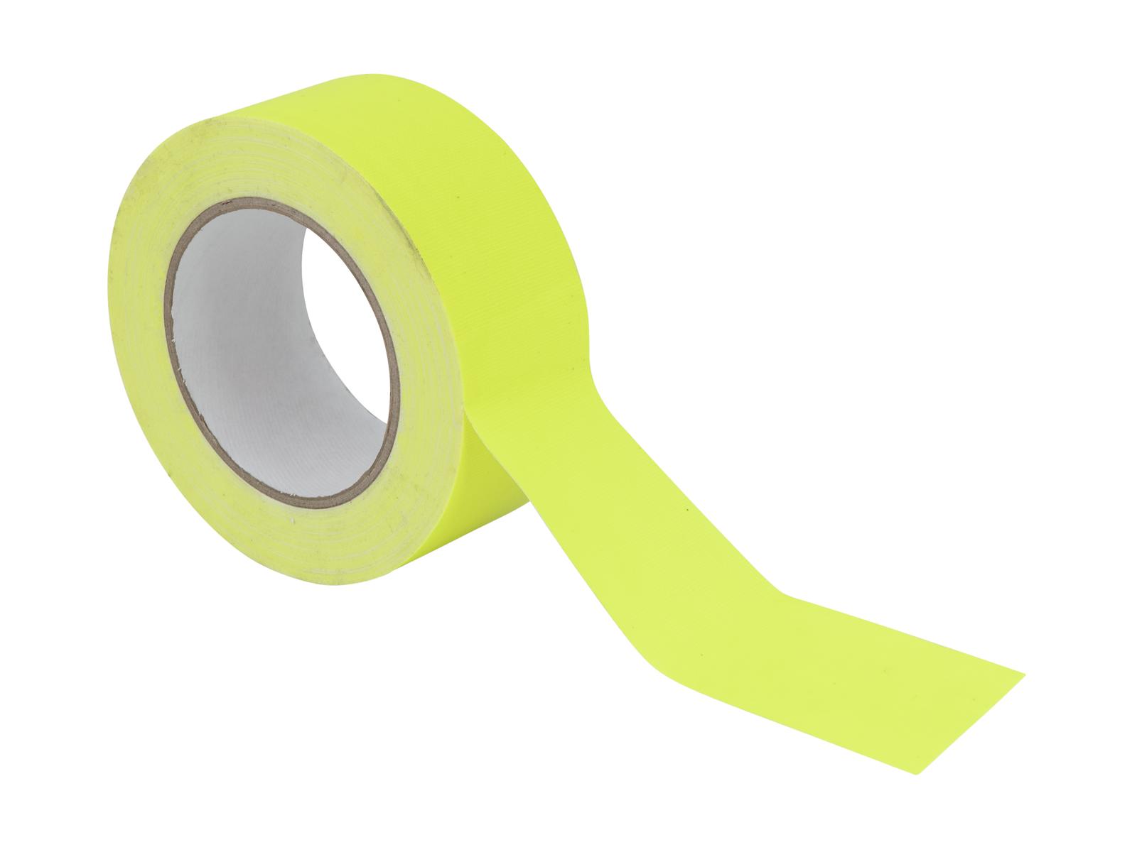 Gaffa páska 50mm x 25m neonově žlutá, UV aktivní | Obrázok 1 | eplay.sk