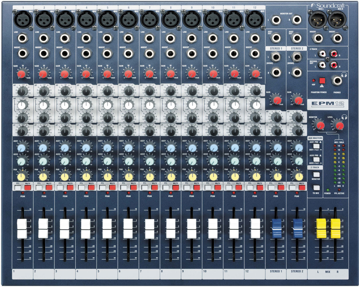 Soundcraft EPM12 | Obrázok 1 | eplay.sk