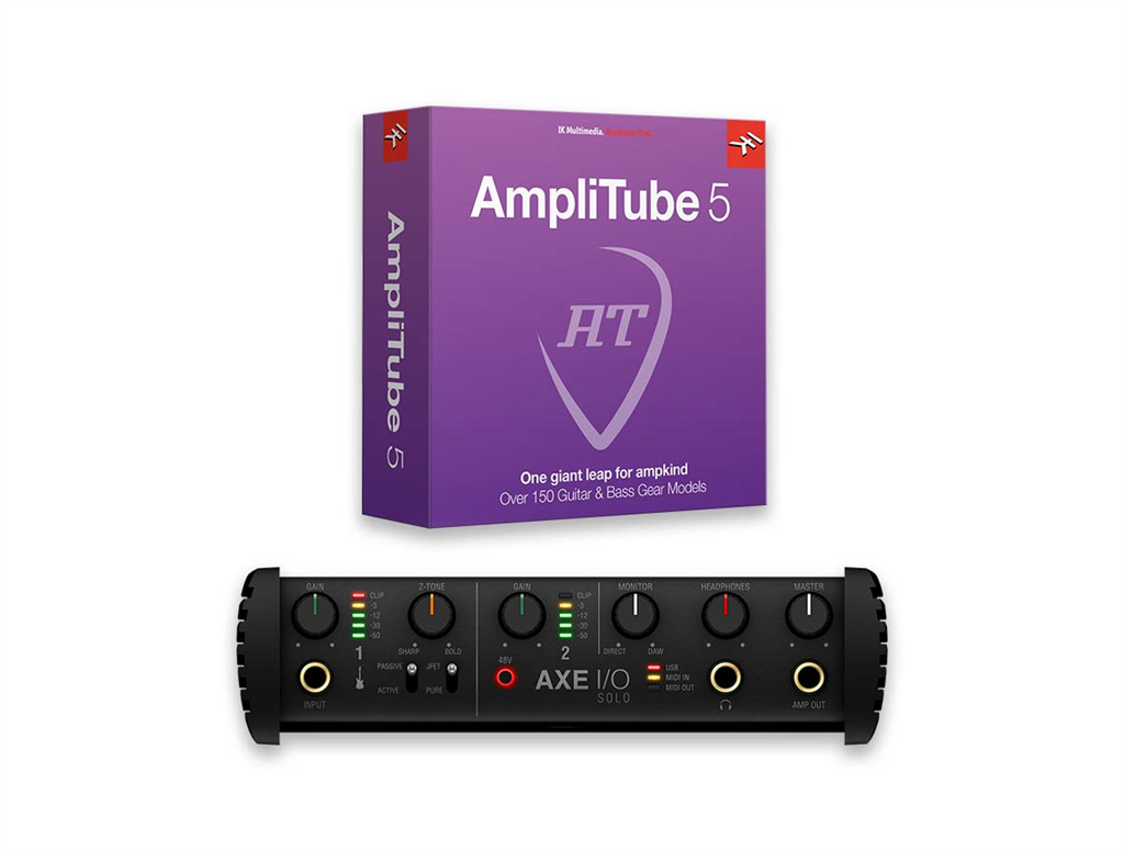 IK MULTIMEDIA AXE I/O Solo + AmpliTube 5 + TONEX Bundle | Obrázok 1 | eplay.sk