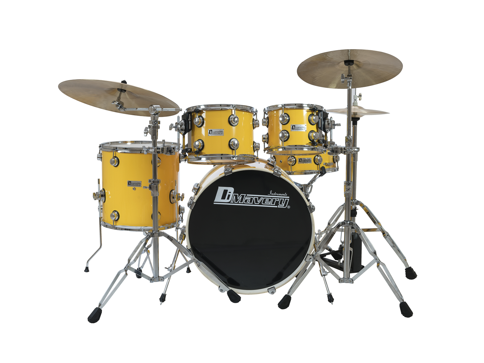 DIMAVERY DS-620 Drum Set, yellow | Obrázok 1 | eplay.sk