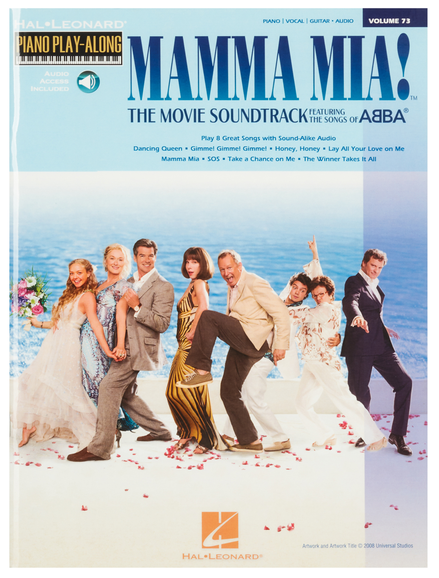 MS Piano Play-Along Volume 73: Mamma Mia! The Movie Soundtrack | Obrázok 1 | eplay.sk