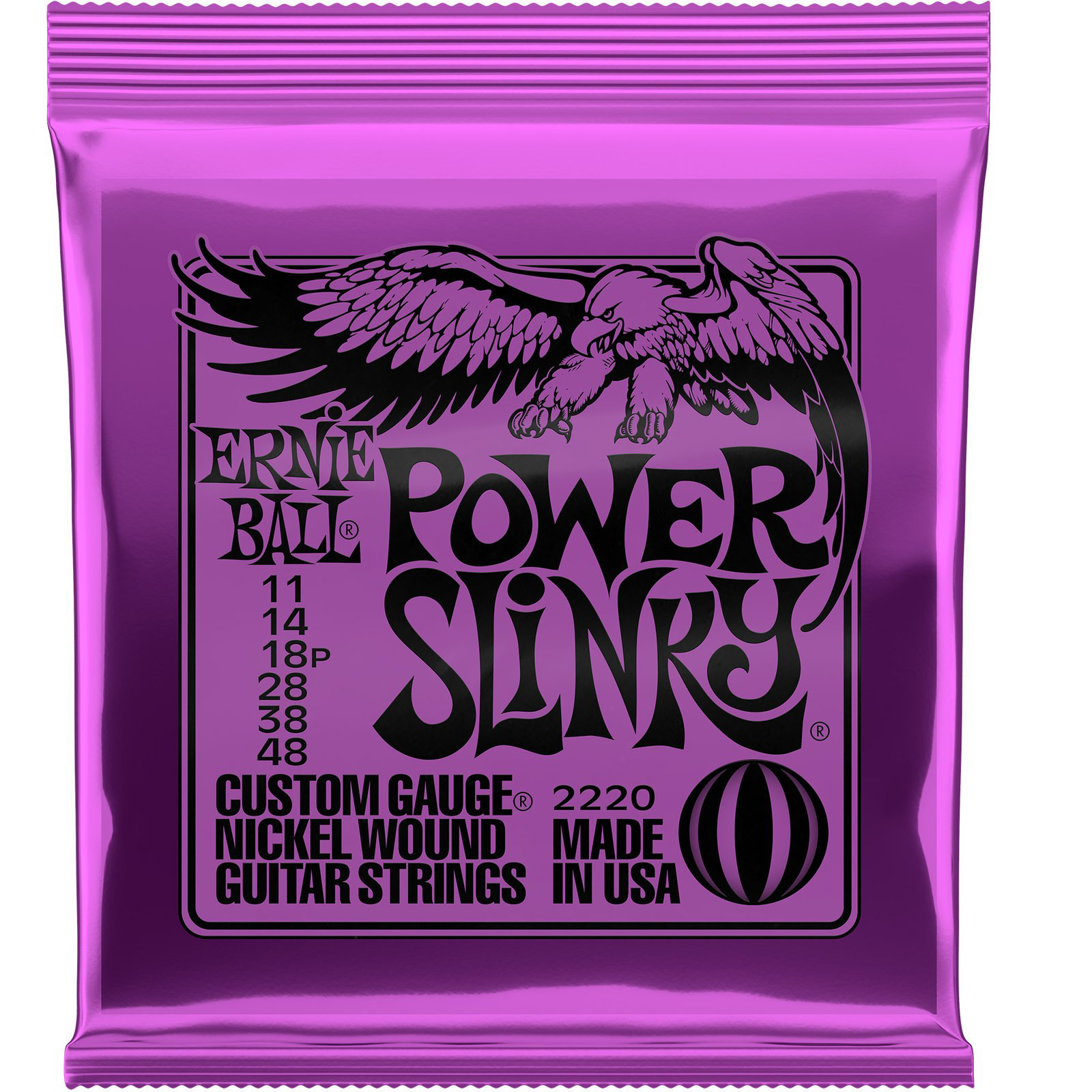 Ernie Ball 2220 Power Slinky Nickel Wound | Obrázok 1 | eplay.sk