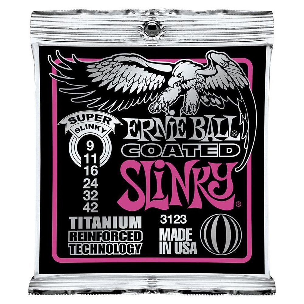 Ernie Ball 3123 Coated Electric Titanium RPS Super | Obrázok 1 | eplay.sk