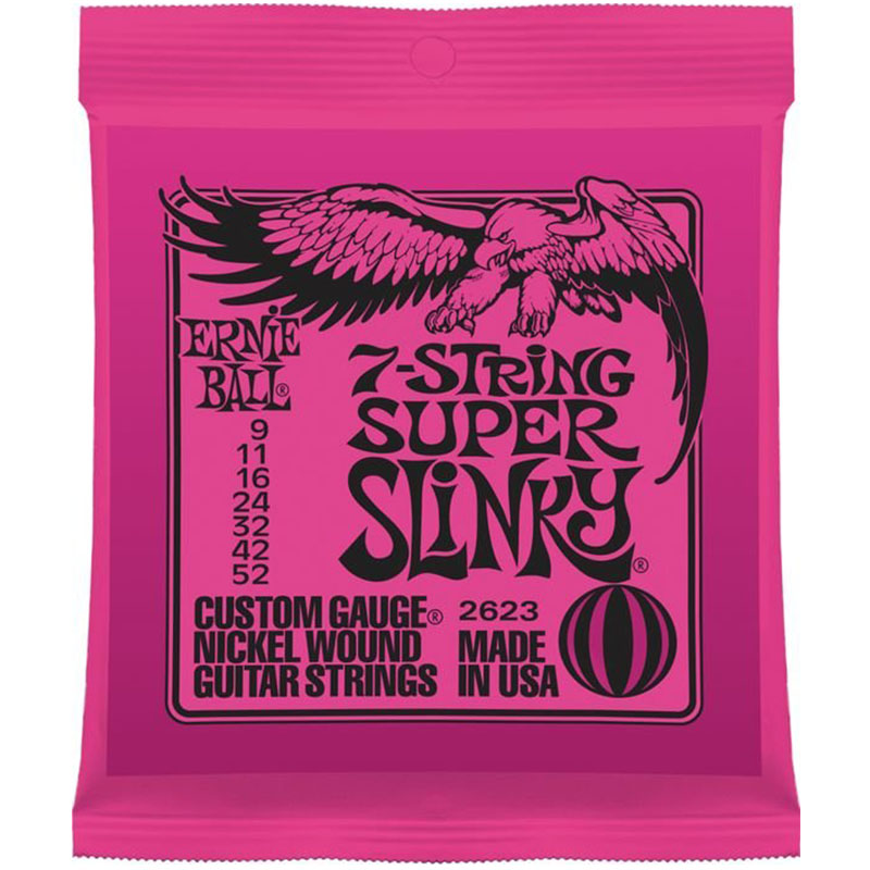 Ernie Ball 2623 7 string Super Slinky | Obrázok 1 | eplay.sk