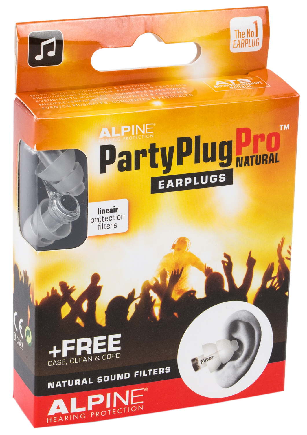 ALPINE PartyPlug Pro Natural | Obrázok 1 | eplay.sk