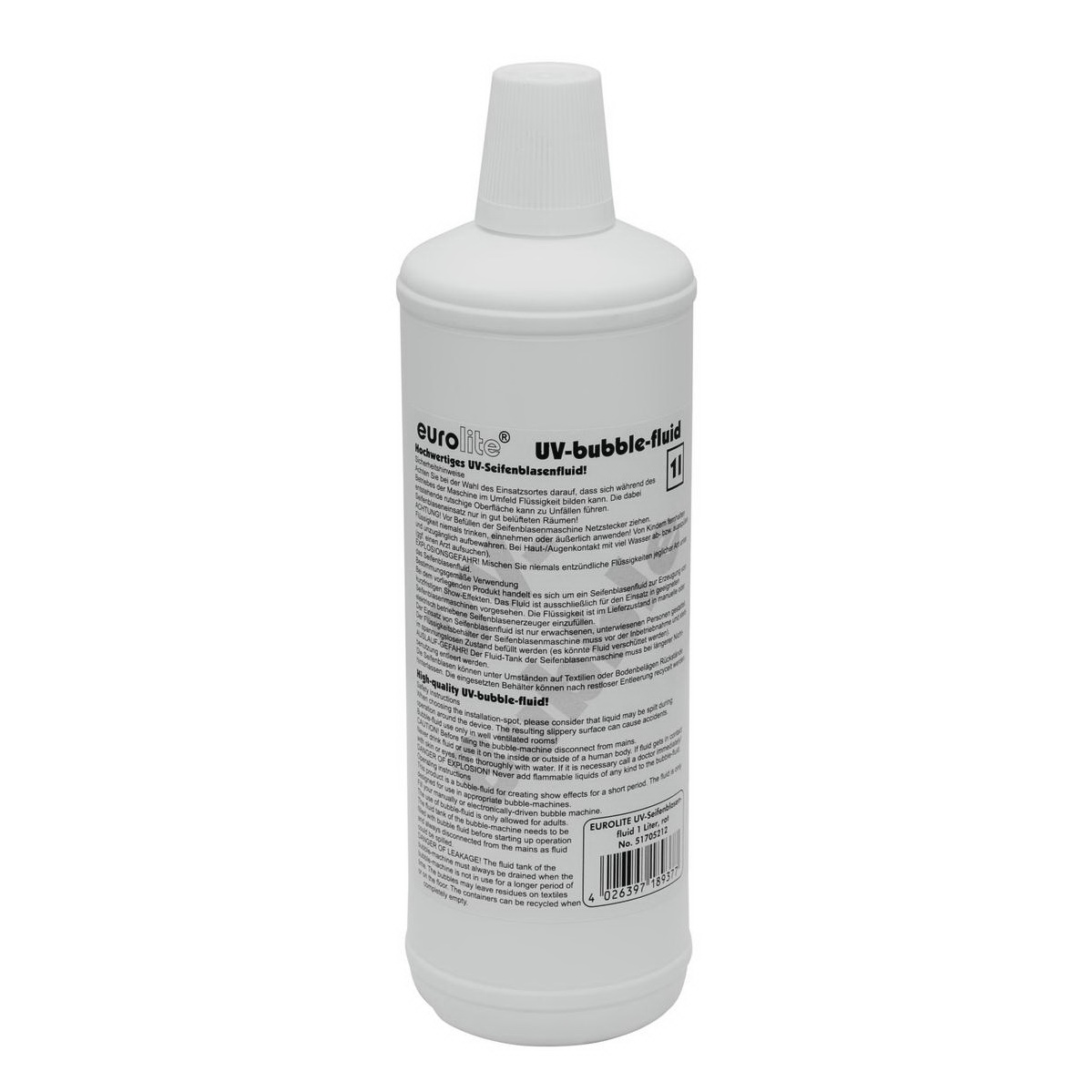 Eurolite UV náplň ´Bubble´ 1L, červená | Obrázok 1 | eplay.sk
