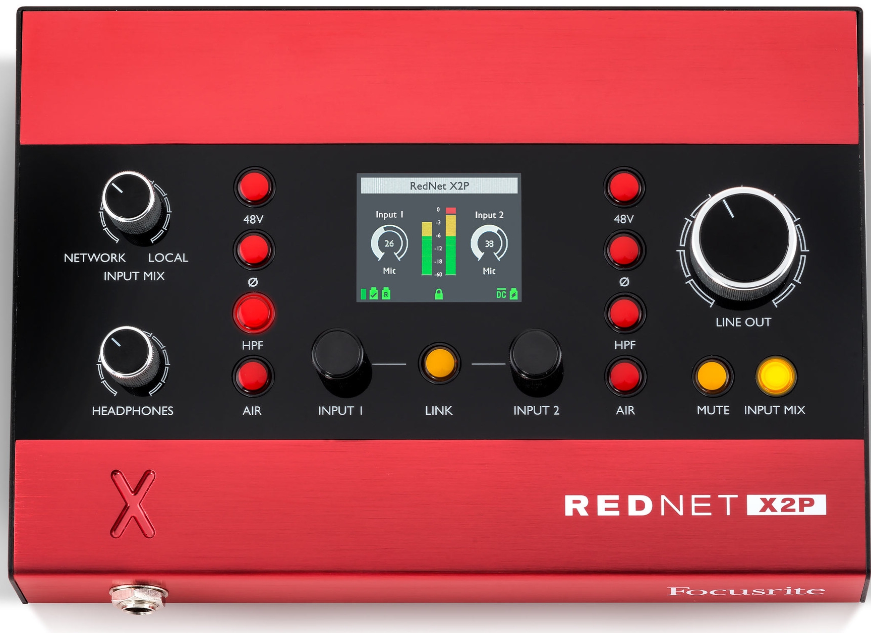 FOCUSRITE RedNet X2P | Obrázok 1 | eplay.sk