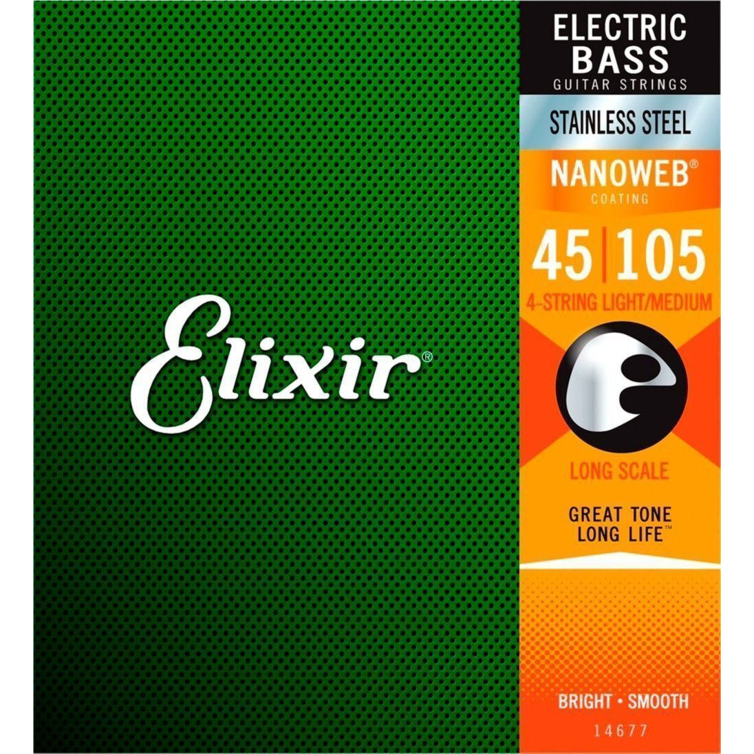 ELIXIR 14677 Elixir Stainless Steel Medium Bass | Obrázok 1 | eplay.sk
