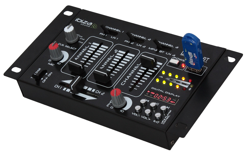 DJ21USB-BT Ibiza Sound mix. pult | Obrázok 1 | eplay.sk