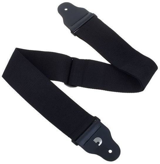 D'Addario Planet Waves 75B000 Woven Guitar/Bass Strap Black | Obrázok 1 | eplay.sk