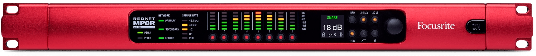 FOCUSRITE RedNet MP8R | Obrázok 1 | eplay.sk