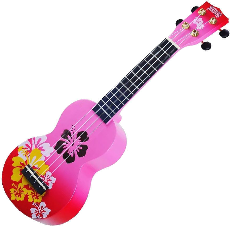 Mahalo Soprano Ukulele Hibiscus Red Burst | Obrázok 1 | eplay.sk