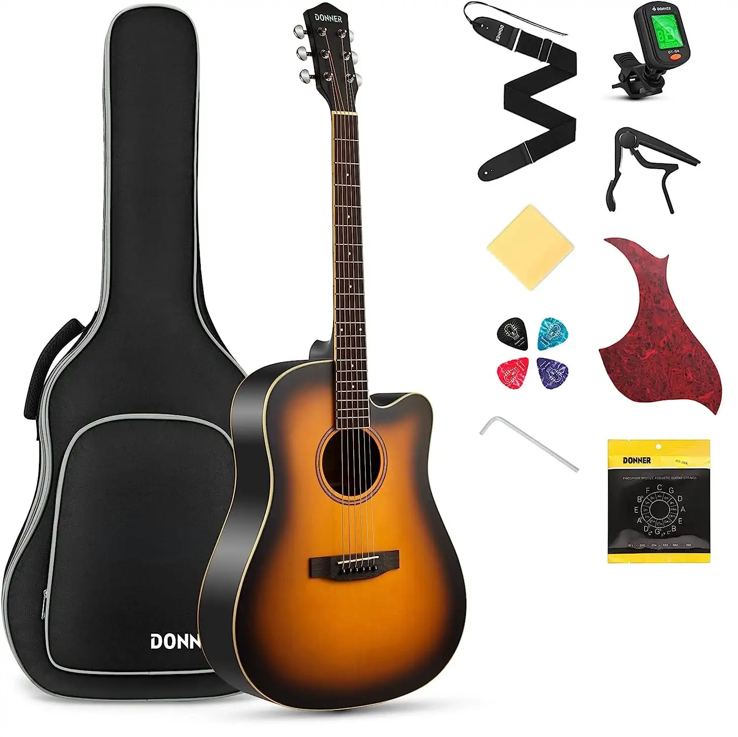 DONNER DAG-1CS - Sunburst | Obrázok 1 | eplay.sk