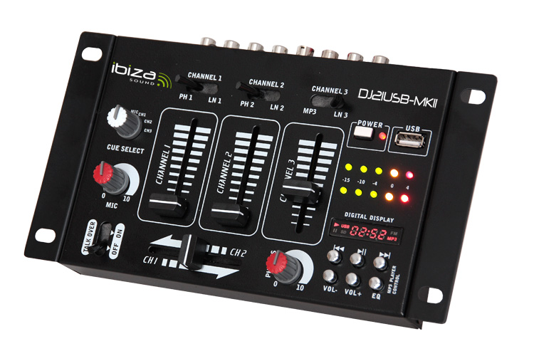 DJ21USB-MKII Ibiza Sound mix. pult | Obrázok 1 | eplay.sk