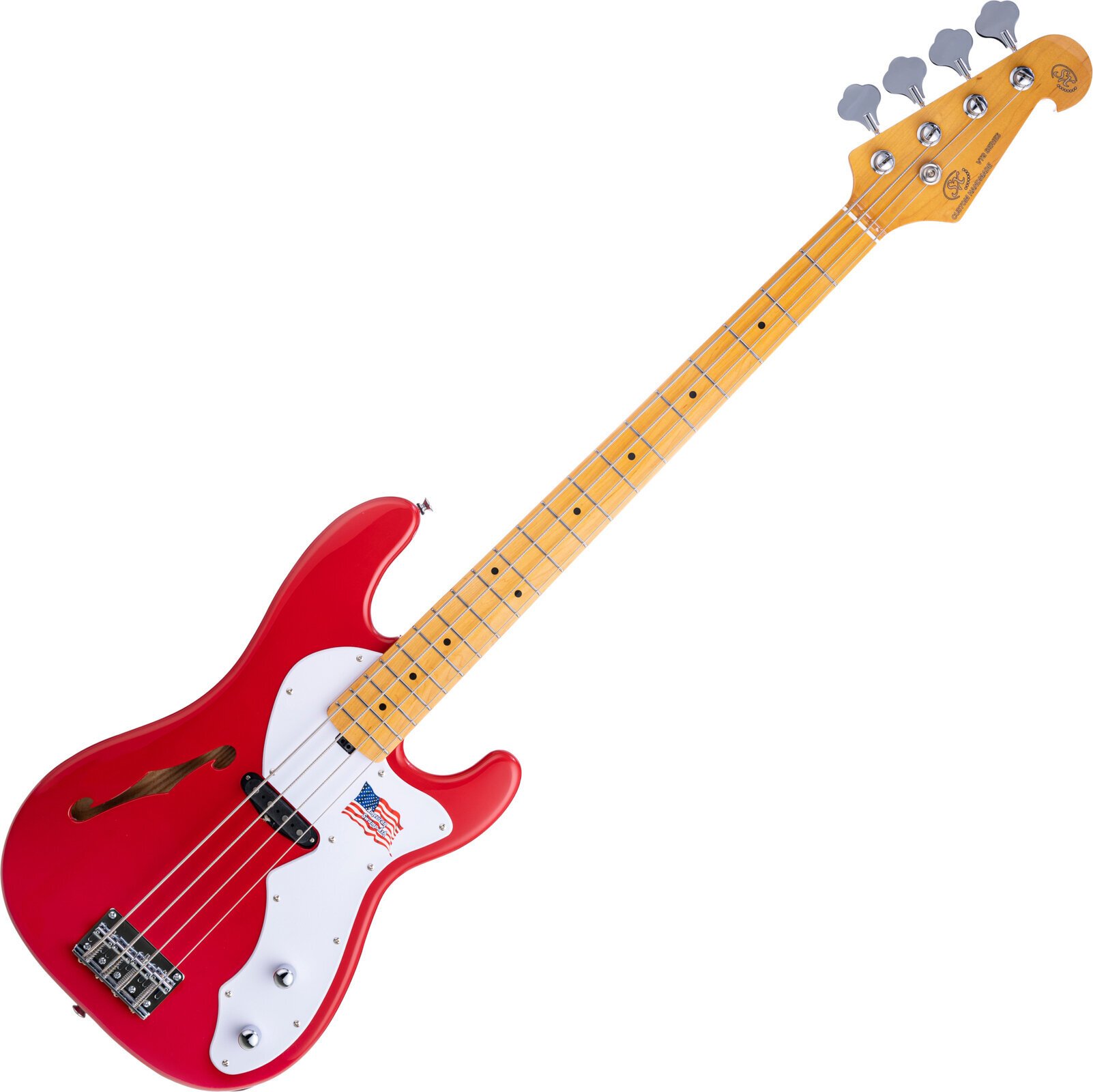 SX SBA2PH Rosso Corsa Red Elektrická basgitara | Obrázok 1 | eplay.sk