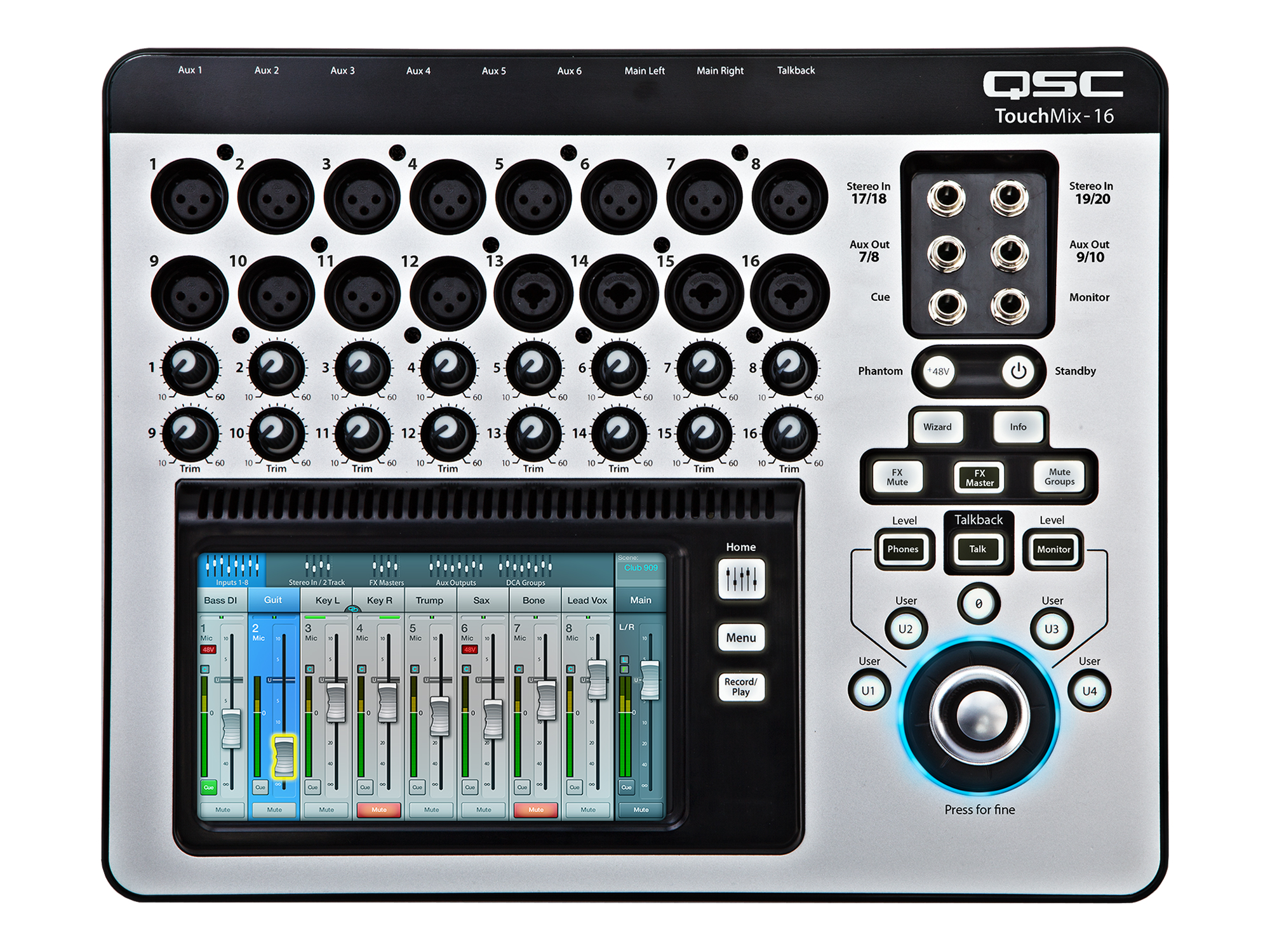 QSC TouchMix16 digitálny mixpult | Obrázok 1 | eplay.sk
