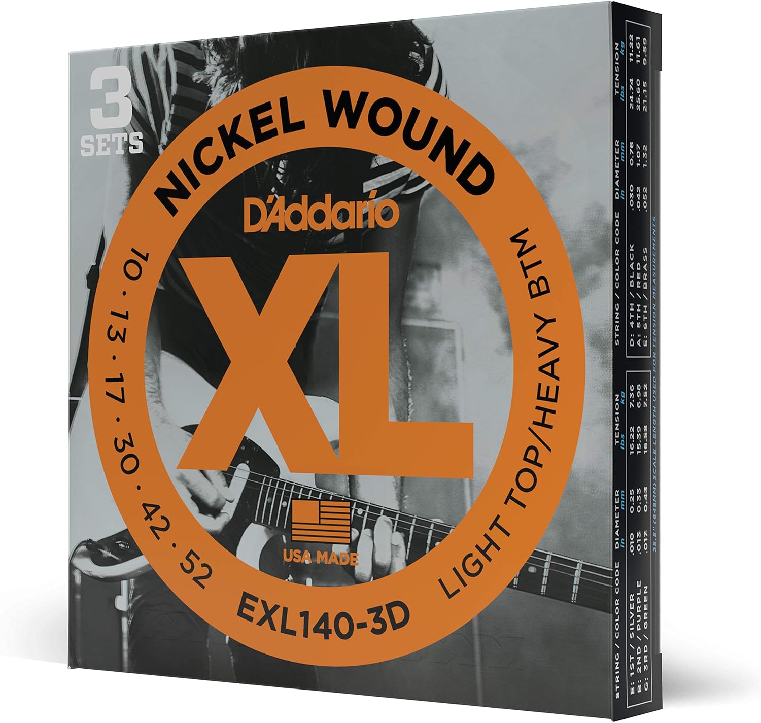 D´addario EXL140-3D | Obrázok 1 | eplay.sk