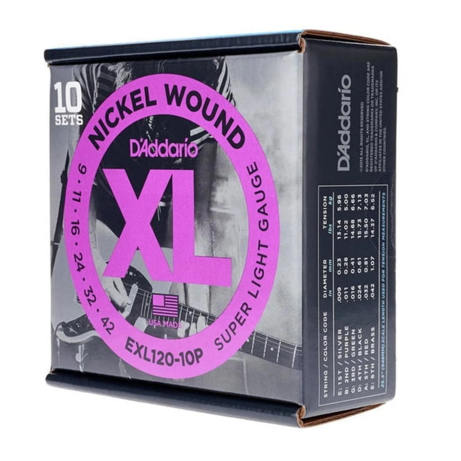 D´addario EXL120-10P | Obrázok 1 | eplay.sk