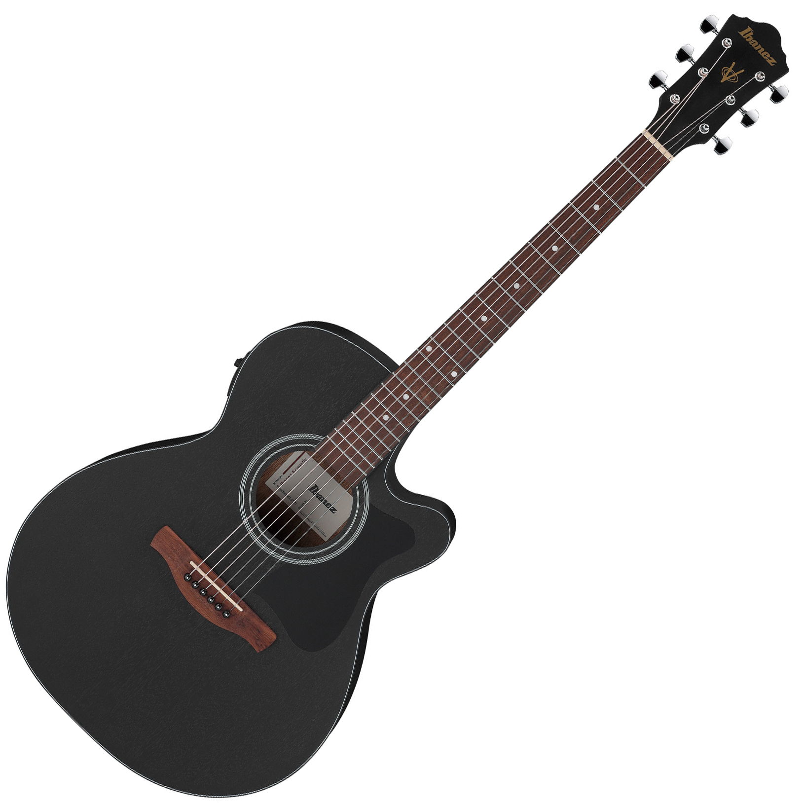Ibanez VC44CE-WK Weathered Black Open Pore | Obrázok 1 | eplay.sk