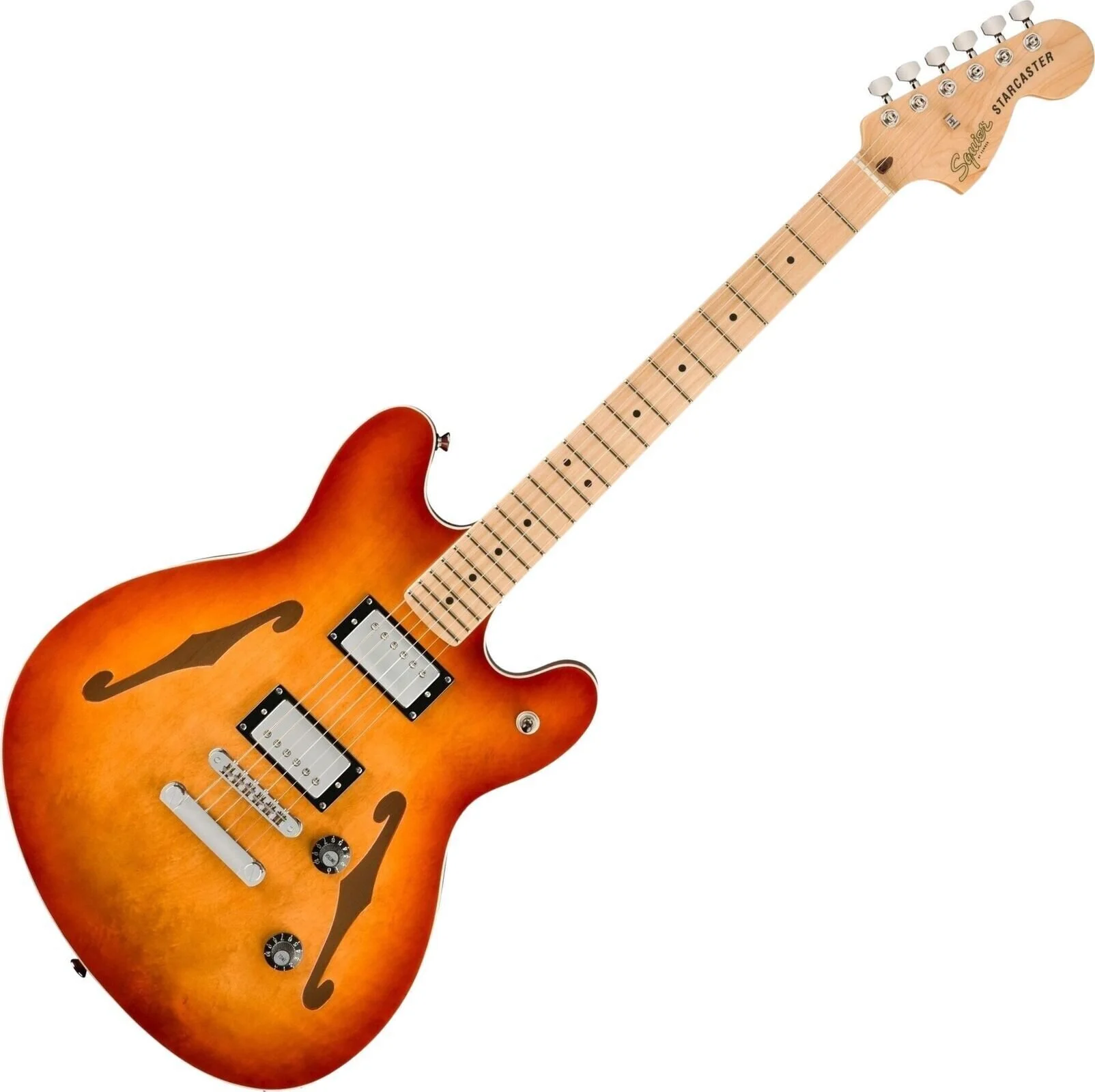 Fender Squier Affinity Series Starcaster Deluxe MN Sienna Sunburst | Obrázok 1 | eplay.sk