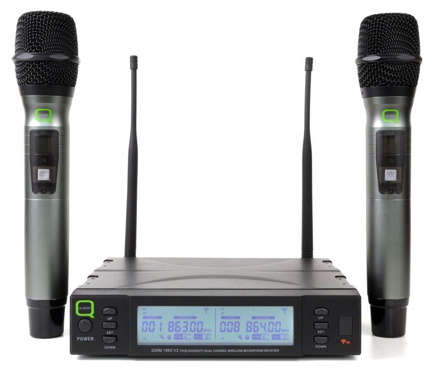 QWM 1960 V2 HH-UHF Q-AUDIO mikrofón | Obrázok 1 | eplay.sk