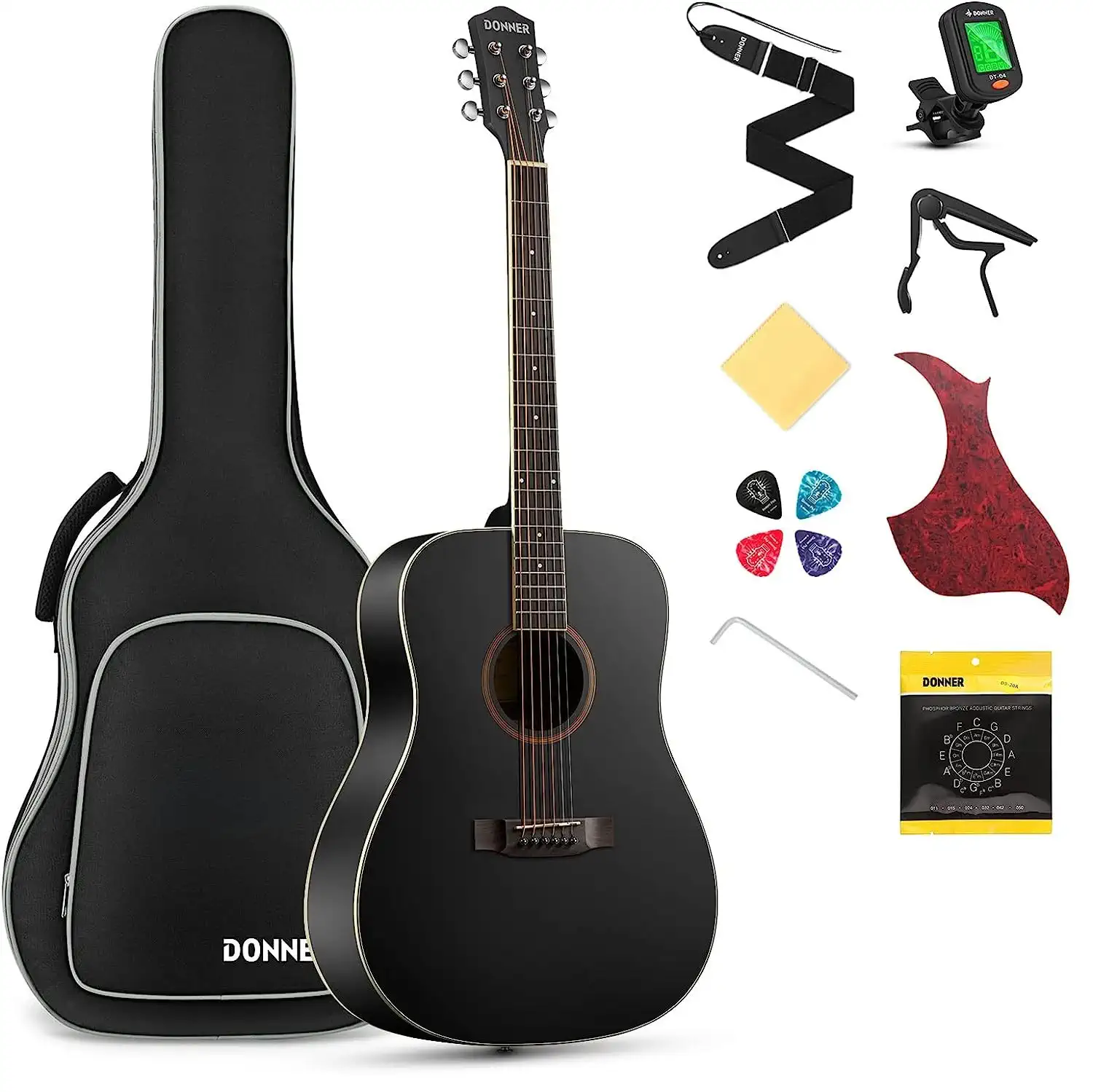 DONNER DAG-1B - Black | Obrázok 1 | eplay.sk