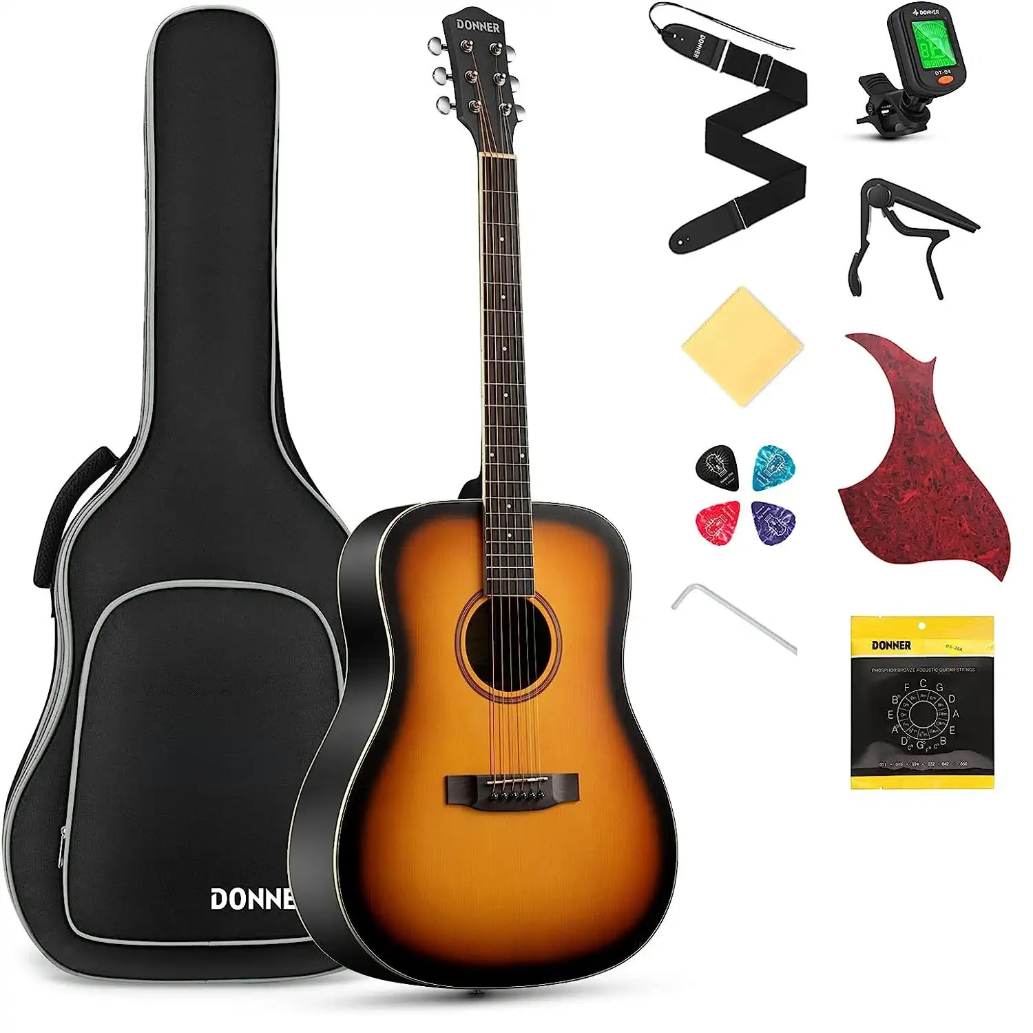 DONNER DAG-1S - Sunburst | Obrázok 1 | eplay.sk