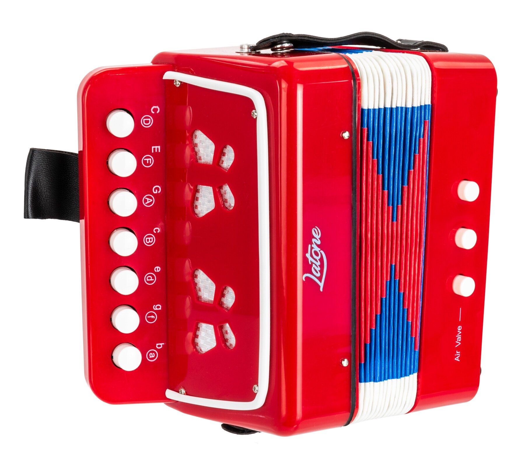 Latone Akordino Gombíkový akordeón Red | Obrázok 1 | eplay.sk