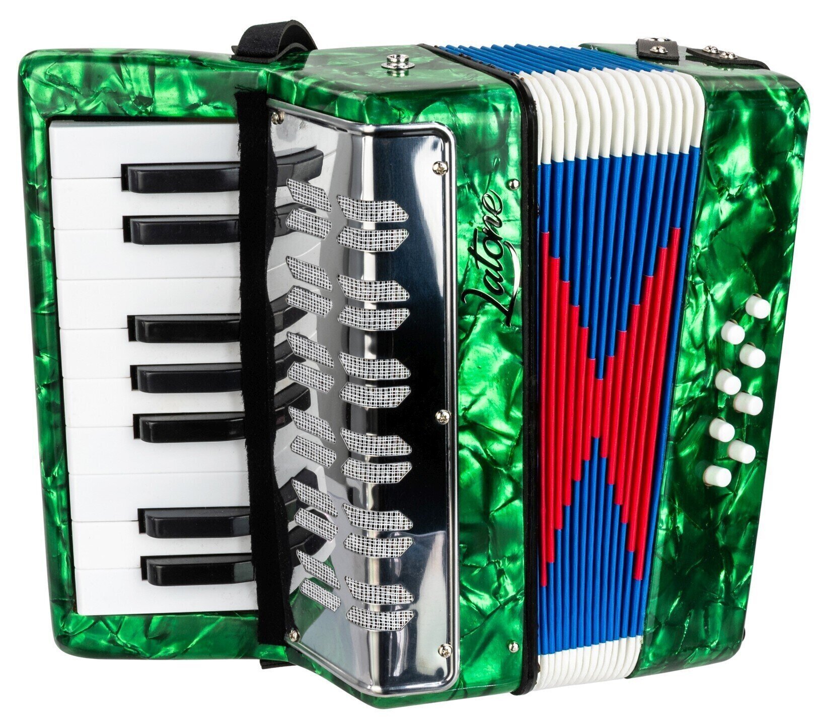 Latone AccordiStar Klávesový akordeón Green | Obrázok 1 | eplay.sk