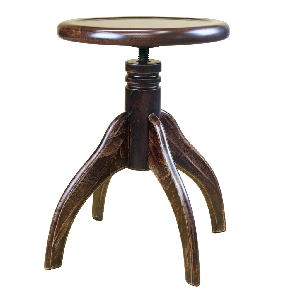 GW Klavírna otočná stolička - palisander | Obrázok 1 | eplay.sk