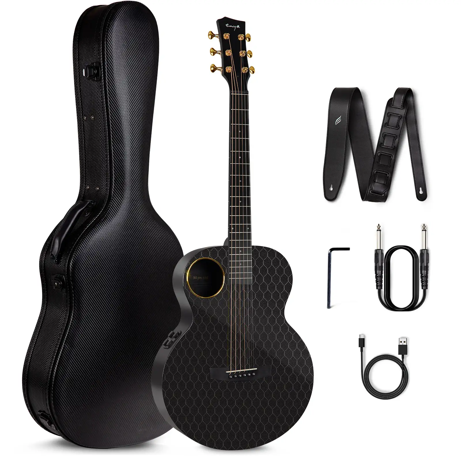 ENYA MUSIC X4 Pro Mini AcousticPlus - Black | Obrázok 1 | eplay.sk