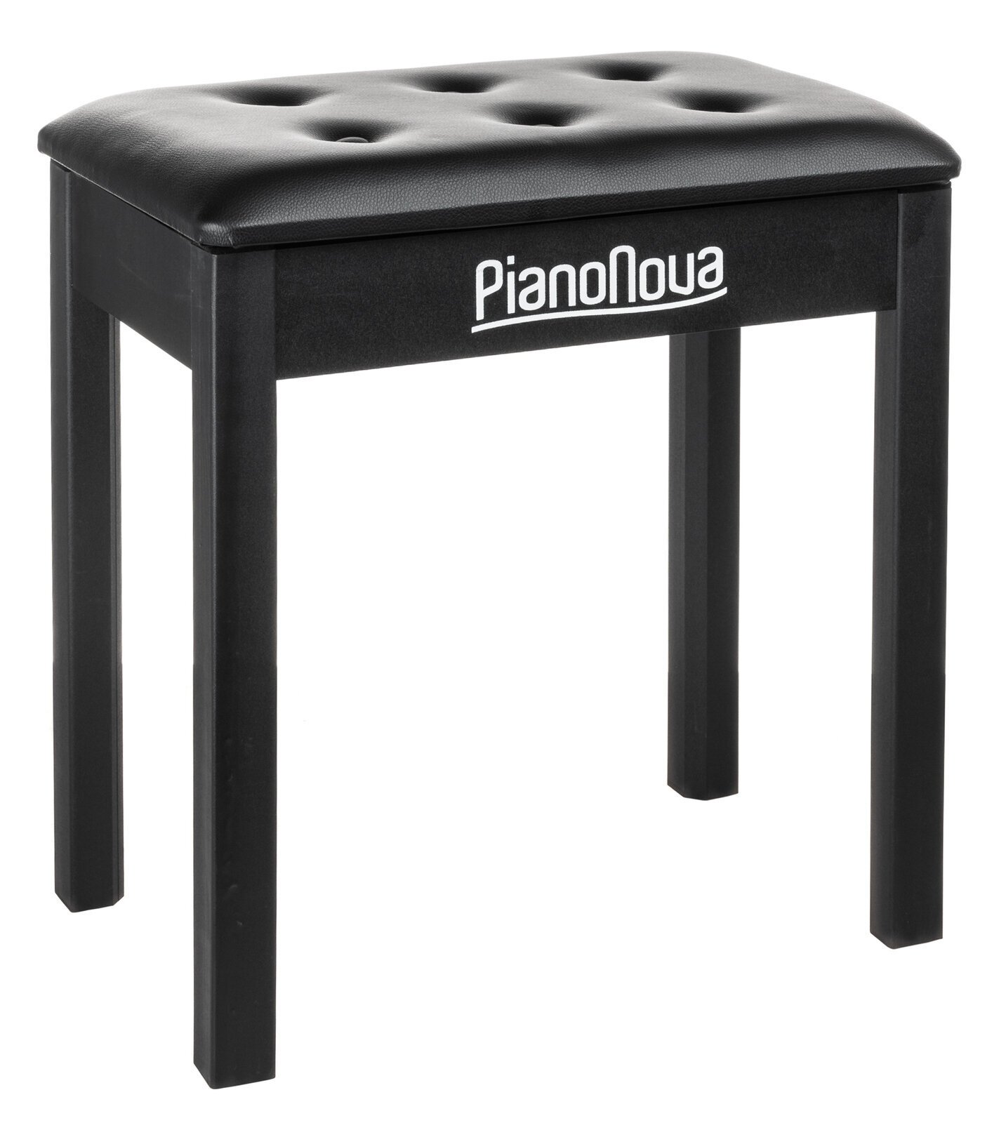 Pianonova Bookcase Drevená klavírna stolička Black | Obrázok 1 | eplay.sk