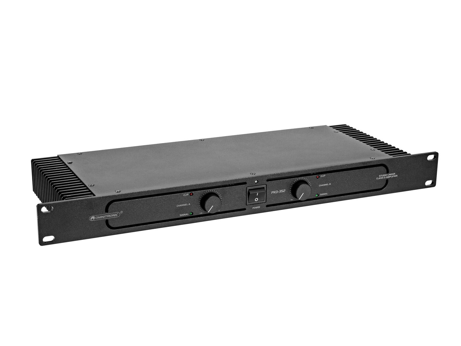 Omnitronic PKD-352, štúdiový zosilňovač triedy D | Obrázok 1 | eplay.sk