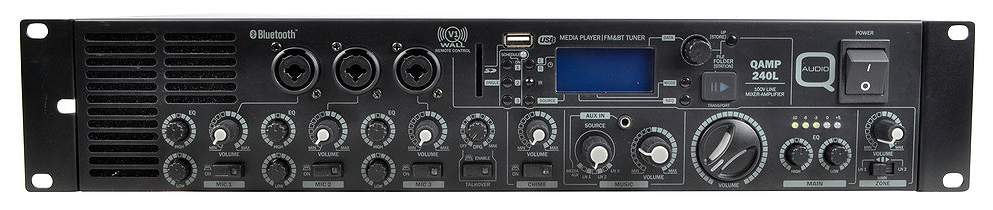 QAMP240L Q-AUDIO zosilňovač | Obrázok 1 | eplay.sk