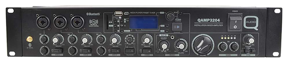 QAMP3204 Q-AUDIO zosilňovač | Obrázok 1 | eplay.sk