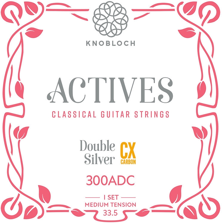 KNOBLOCH ACTIVES Double Silver CX Carbon Medium Tension 33.5 | Obrázok 1 | eplay.sk