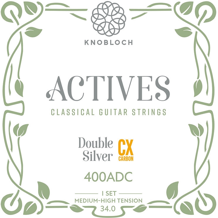KNOBLOCH ACTIVES Double Silver CX Carbon Medium-High Tension 34.0 | Obrázok 1 | eplay.sk