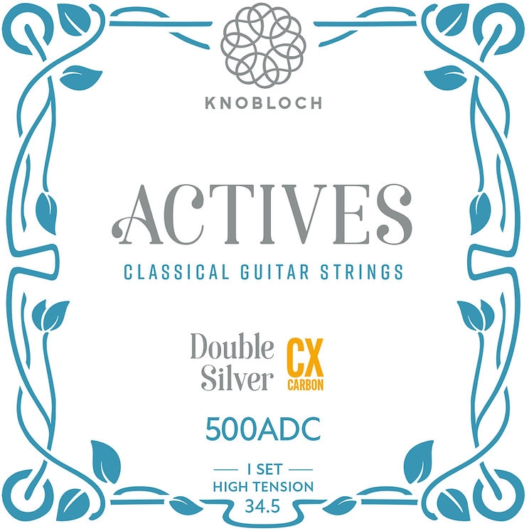 KNOBLOCH ACTIVES Double Silver CX Carbon High Tension 34.5 | Obrázok 1 | eplay.sk