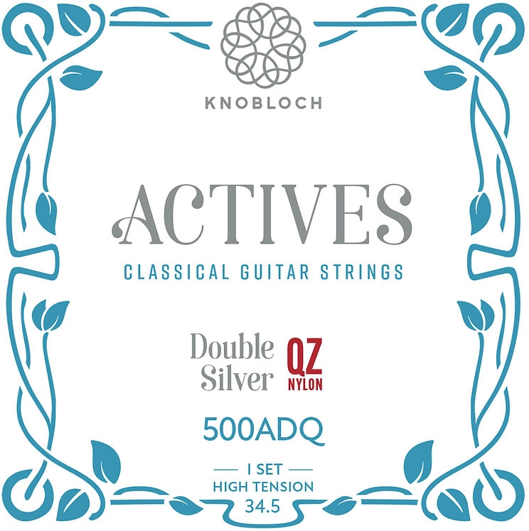 KNOBLOCH ACTIVES Double Silver QZ Nylon High Tension 34.5 | Obrázok 1 | eplay.sk