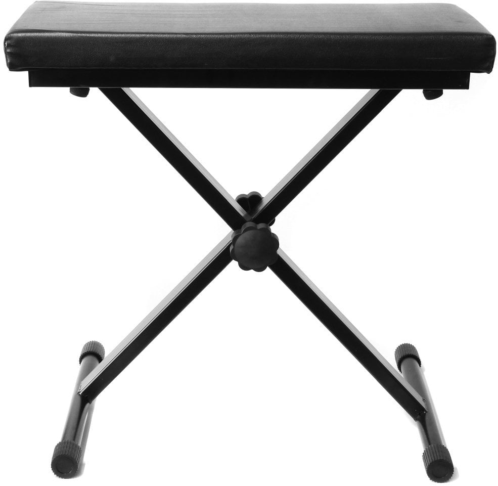WTF BENCH 003 Kovová klavírna stolička Black | Obrázok 1 | eplay.sk