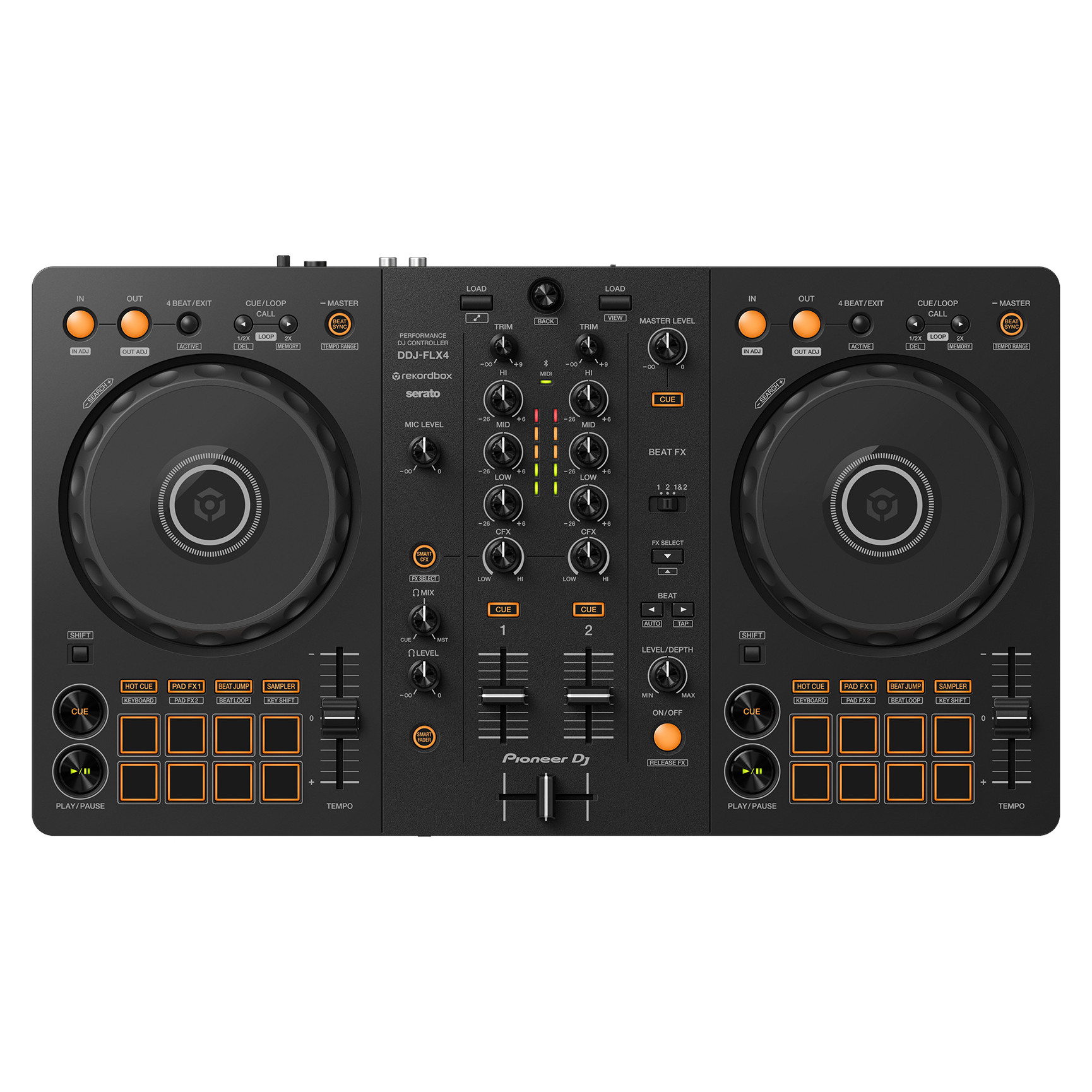 Pioneer DJ DDJ-FLX4 | Obrázok 1 | eplay.sk