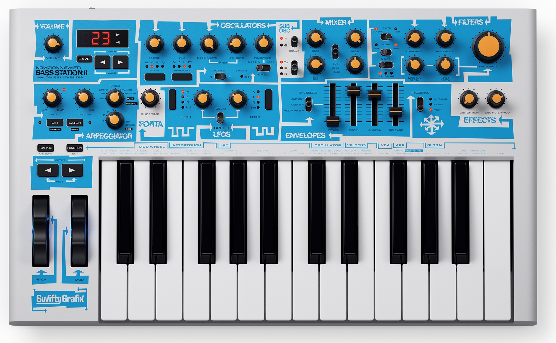 NOVATION Bass Station II Swifty Edition | Obrázok 1 | eplay.sk