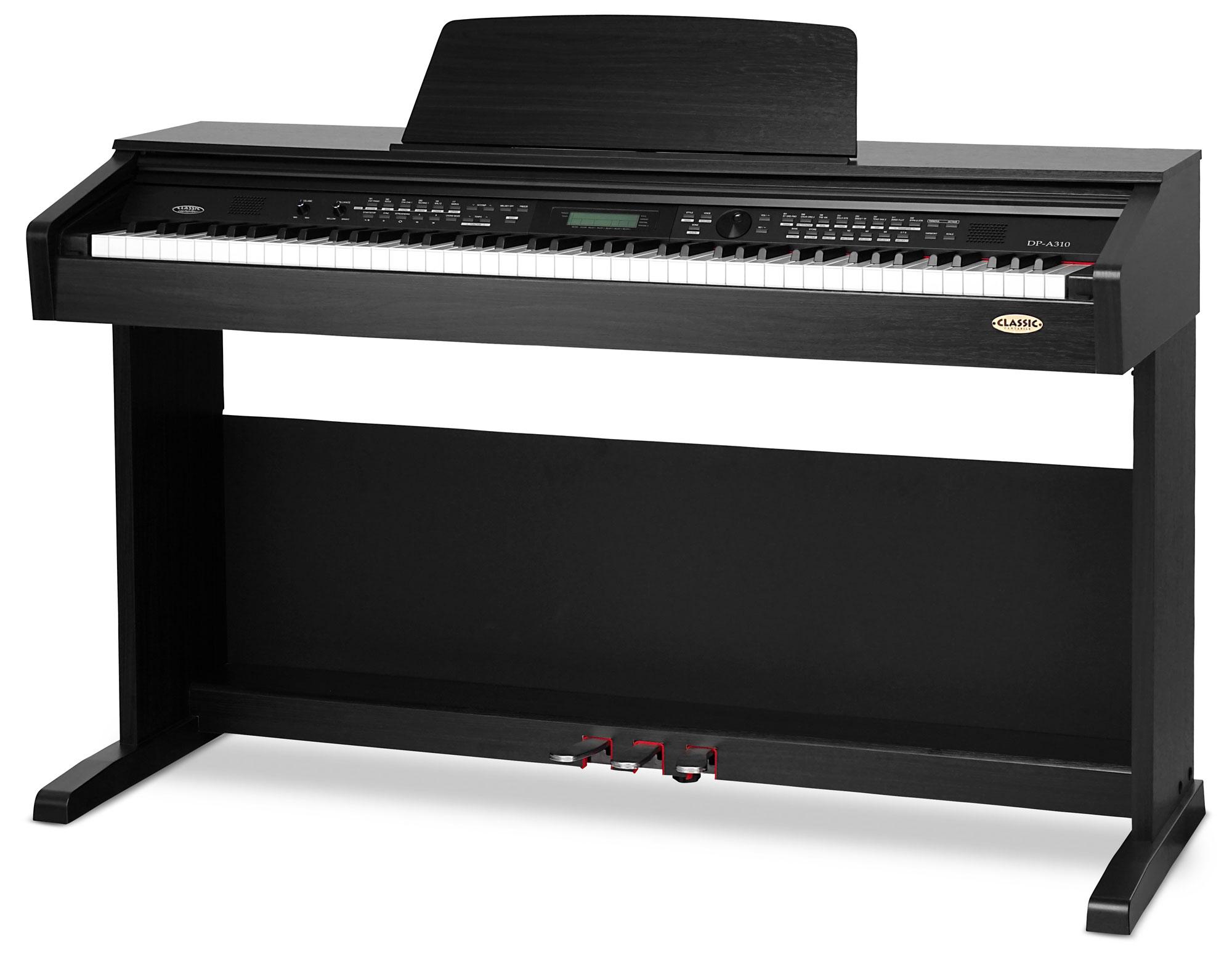 Classic Cantabile DP-A 310 SM E-Piano čierna matná | Obrázok 1 | eplay.sk