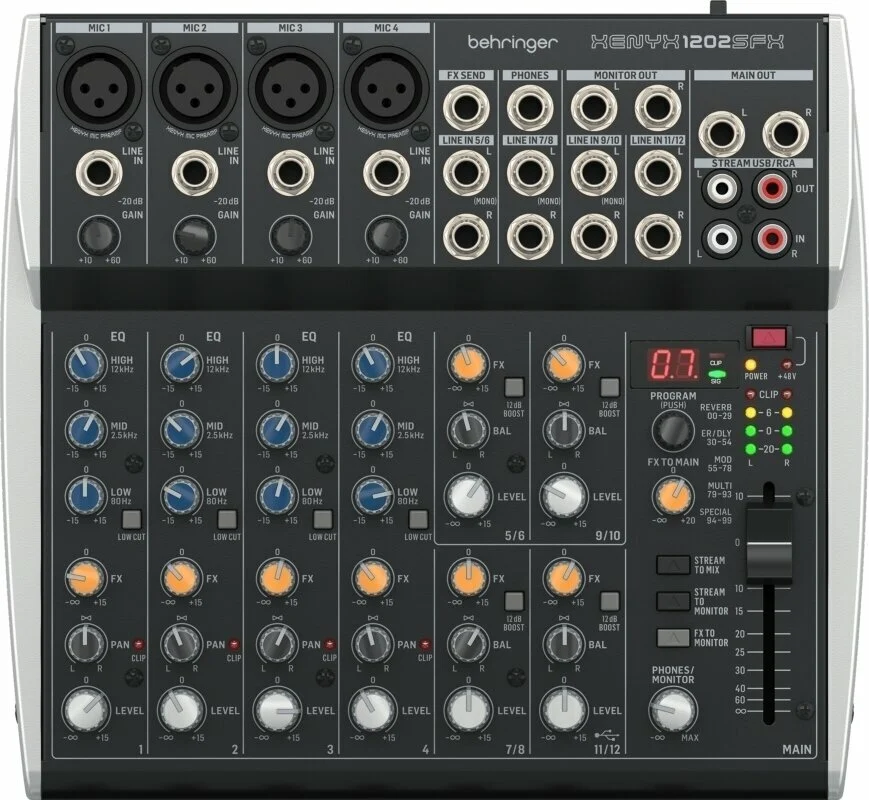 Behringer Xenyx 1202SFX | Obrázok 1 | eplay.sk