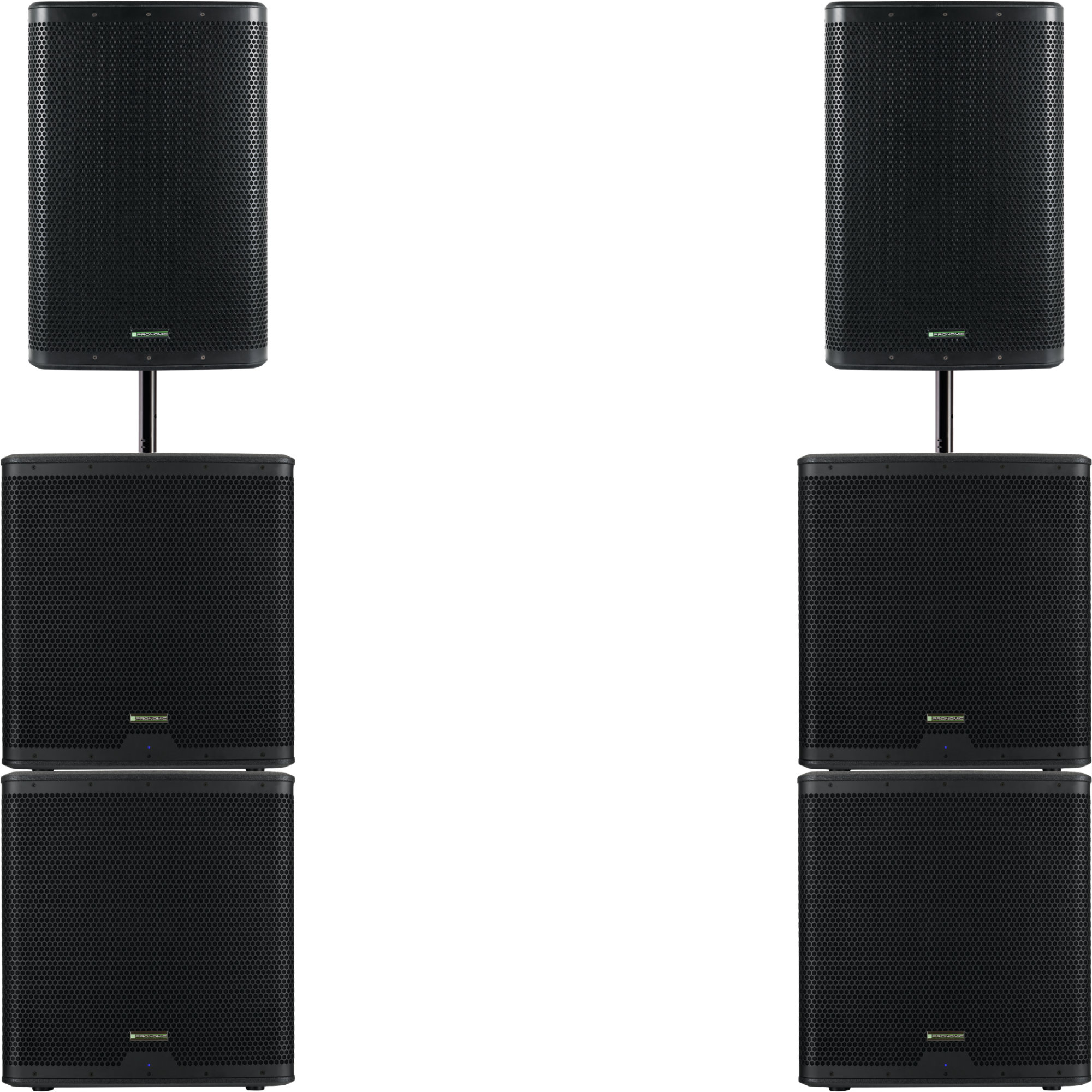 Pronomic C-118SA/215MA Sixpack Aktiv PA-Anlage | Obrázok 1 | eplay.sk