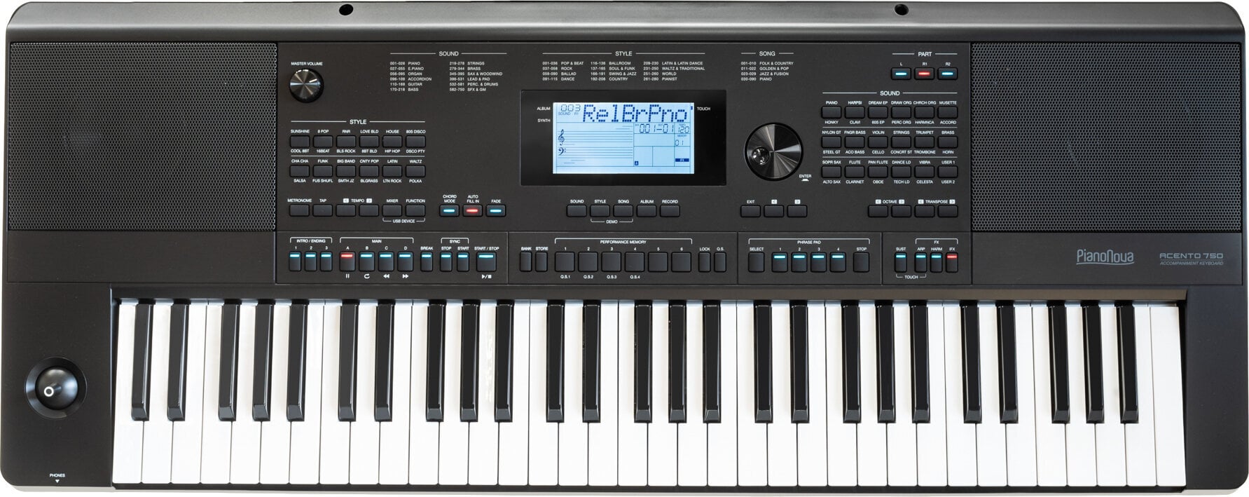 Pianonova Acento 750 Profesionálny keyboard | Obrázok 1 | eplay.sk