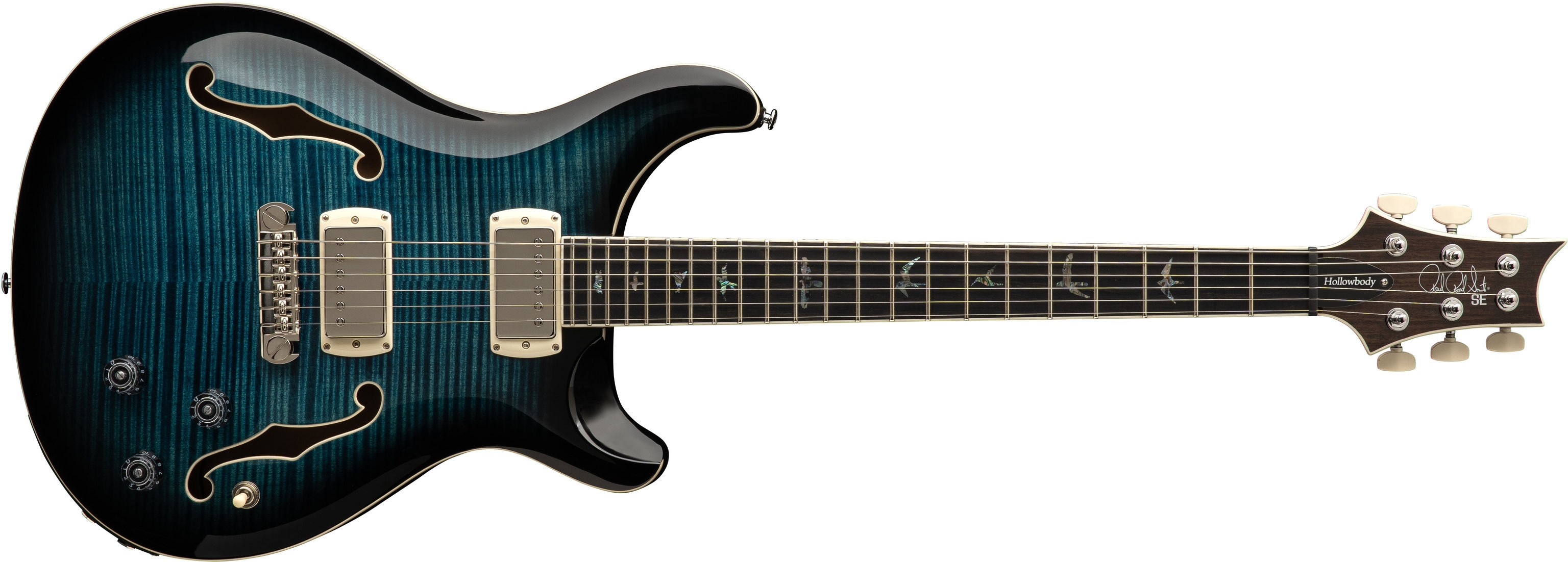 PRS SE Hollowbody II Piezo Peacock Blue 2026 | Obrázok 1 | eplay.sk