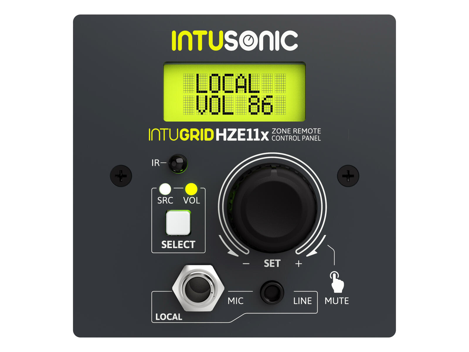 INTUSONIC HZE11 Zónový dálkový ovládací panel | Obrázok 1 | eplay.sk